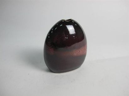 Jacques HAEBERLIN (né en 1952). Vase ovoïde...