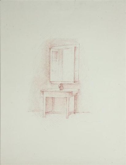 Denise ESTEBAN (1925-1986) Une fenêtre de...