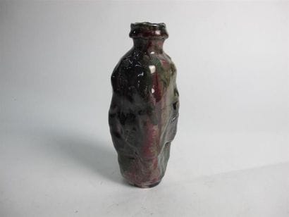 Alain GAUDEBERT (né en 1937). Bouteille en...