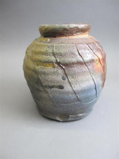 ROUSSEAU Hervé (né en 1955)
Vase pansu à...