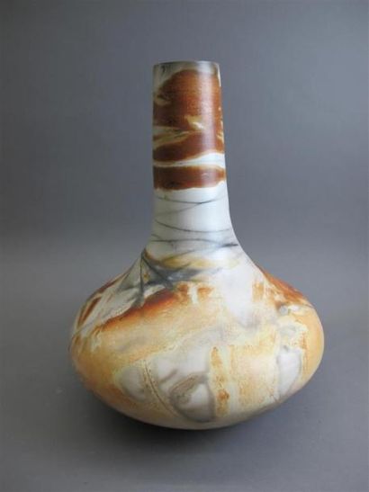 AMADIEU Bernard (XXe-XXIe)
Vase bulbe à haut...