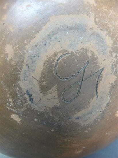 JEGO Claudine (née en 1944)
Vase pansu en...