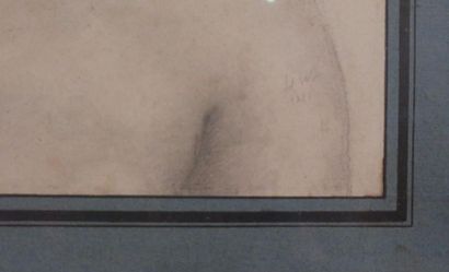 Vénus, Dessin d'après une sculpture antique....