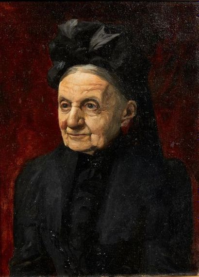 Hippolyte FOURNIER (1853-1926). Portrait...