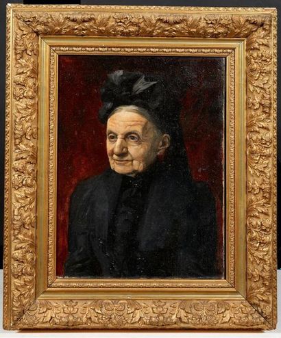 Hippolyte FOURNIER (1853-1926). Portrait...