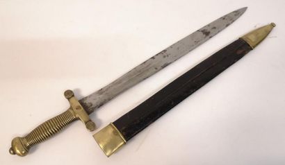Glaive 1833 avec son fourreau en cuir
Expert:...