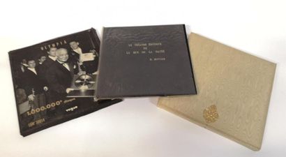 Coffret de disques de Sidney Bechet à l'Olympia...