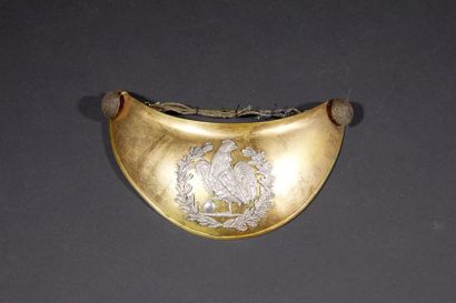 Lot de deux Hausse - Col d'Officier d'infanterie...
