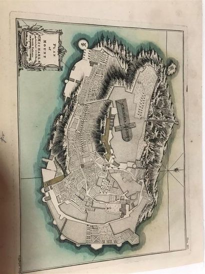 Ensemble de dessins et gravures dont Mont...