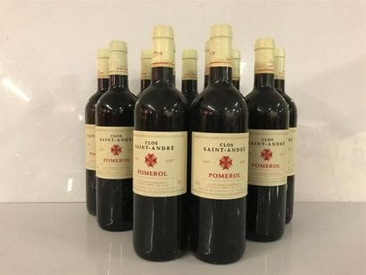 11 Pomerol Clos Saint André 1997