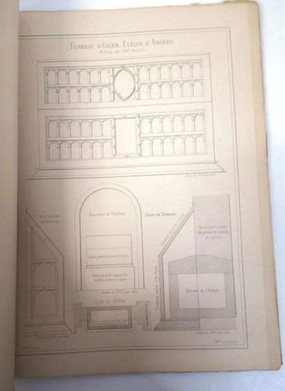 FARCY. Monographie de la cathédrale d'Angers:...