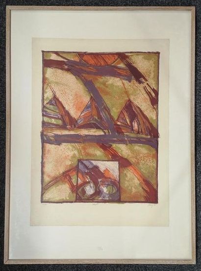 John-Franklin KOENIG (1924-2008). ABC Delta,...