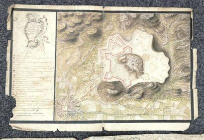 Plan de la citadelle de Figuier (Figueras...