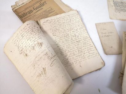 Ensemble de 43 documents des XVème au XIXème...