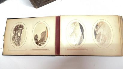 Album de photos musical, la reliure en bois...