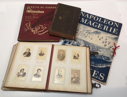 Album de photos et portraits divers: familles...