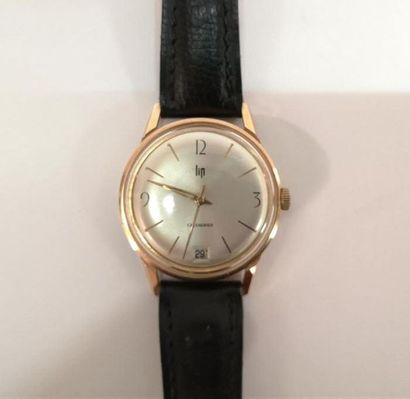LIP. Bracelet-montre d'homme Calendrier en...