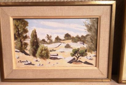 André Charles TZANCK (1899-?)
Paysages du...