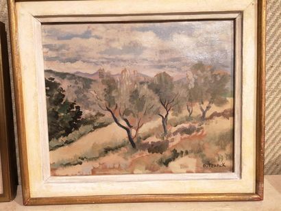 André Charles TZANCK (1899-?)
Paysages du...