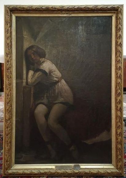 Hippolyte FOURNIER (1853-1926). Jeanne d'Arc...