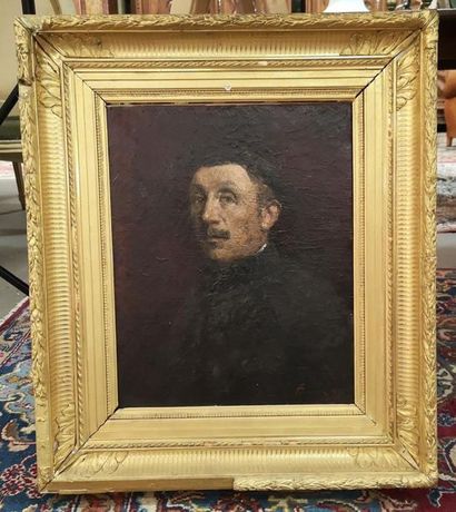 Hippolyte FOURNIER (1853-1926). Portrait...