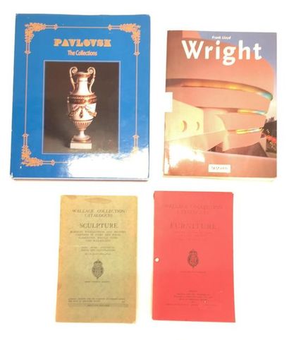 4 livres: catalogues Wallace Collection (sculpture,...