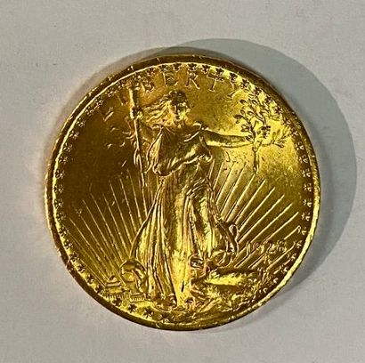 1 monnaie en or: 20 $ US 1928