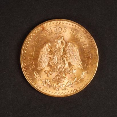 1 monnaie en or: 50 pesos Mexique 1947