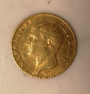 1 monnaie en or: 40 FF An 13 A