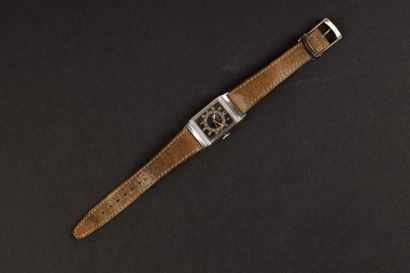 JAEGER ''REVERSO''. Montre bracelet de dame...