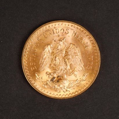 1 monnaie en or: 50 pesos Mexique 1947