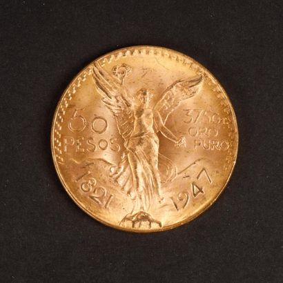 1 monnaie en or: 50 pesos Mexique 1947