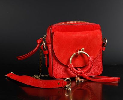 SEE BY CHLOE. Petit sac en cuir grainé et...