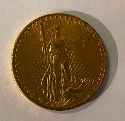 1 monnaie en or: 20 $ US 1911 D