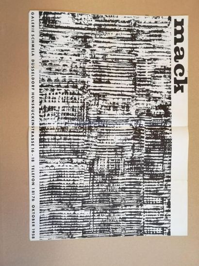 Lot de 53 affiches des années 1950-60 (Galerie...