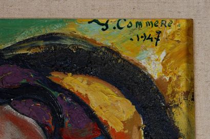 Jean COMMERE (1920-1986) 
Torero
Huile sur...