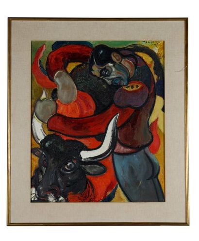 Jean COMMERE (1920-1986) 
Torero
Huile sur...