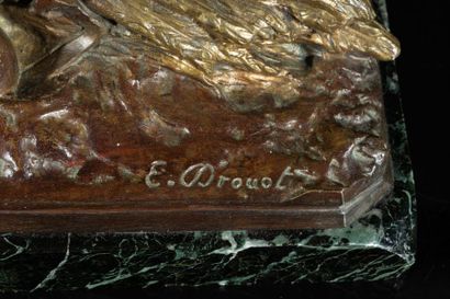 Edouard DROUOT (1859-1945)
Moissonneur
Bronze...