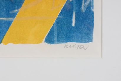 Peter KLASEN (né en 1935)
Serrage-Lock, 1985.
Lithographie,...