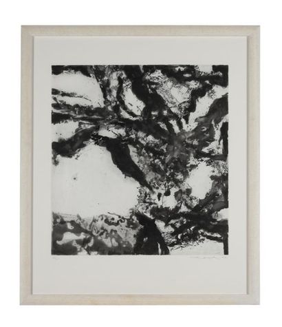 ZAO Wou-Ki (1920-2013)
Sans titre, 1992.
Gravure,...