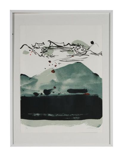 CHU Teh-Chun (1920-2014)
Sans titre, 1986.
Sérigraphie...