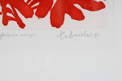 Yasse TABUCHI (1921-2009)
La falaise rouge,...