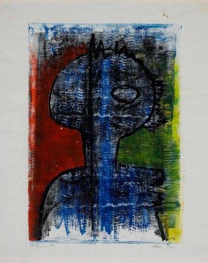 Henri REN (Henri Renou dit, 1930-1991)
Sans...