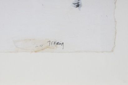 John-Franklin KOENIG (1924-2008)
Sans titre,...