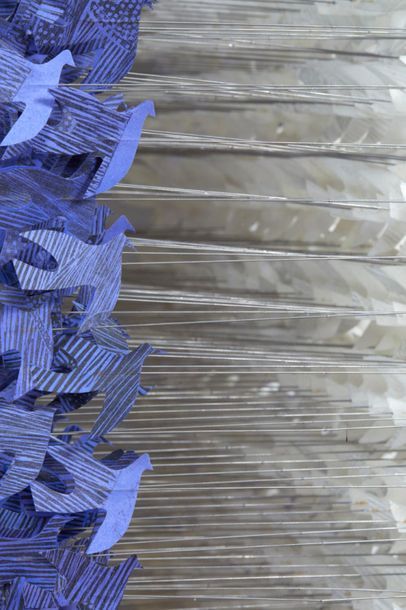 Pascale MESSINA
Oiseaux
Papier, métal et...