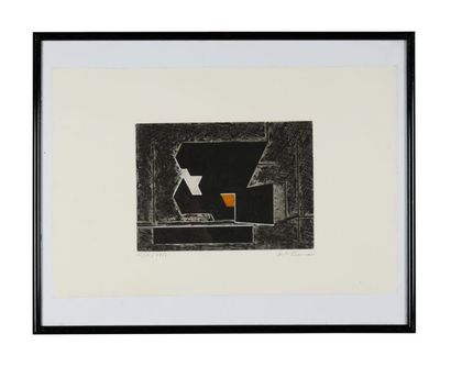 Marino DI TEANA (1920-2012)
Sans titre, 1982
Gravure...
