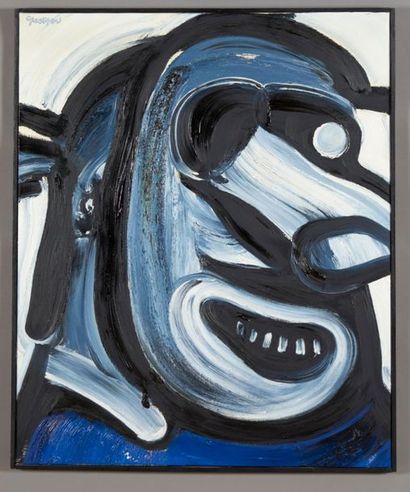 John CHRISTOFOROU (1921-2014)
Homme gris...