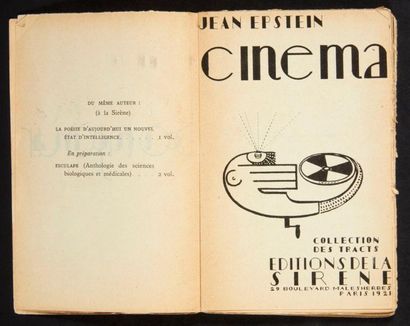 Jean EPSTEIN (1897-1953). Bonjour Cinéma,...
