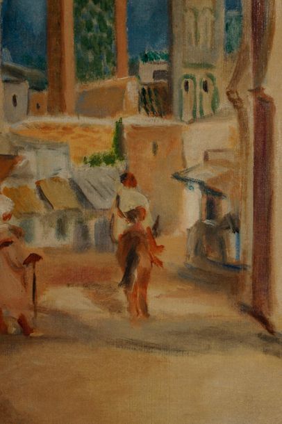 Louis FAVRE (1892-1956)
Porte d'une ville...