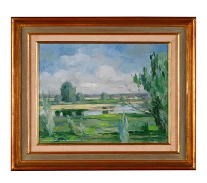 Jean Adrien MERCIER (1899-1995)
La loire
Huile...